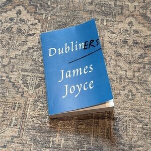 Dubliners by James Joyce - Blue Paperback Book